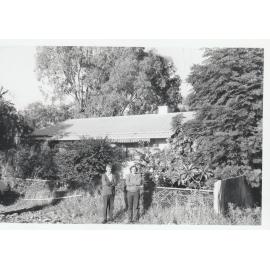 Far West Mission, Wilcannia parsonage with Revs R. Thompson and A. Burch