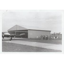 Far West Mission aircraft and hangar