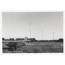 Far West Mission Rev Russell Thompson at Wonaminta Radio Telephone Towers