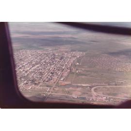 Far West Mission. Bourke township from 2000 feet, looking east