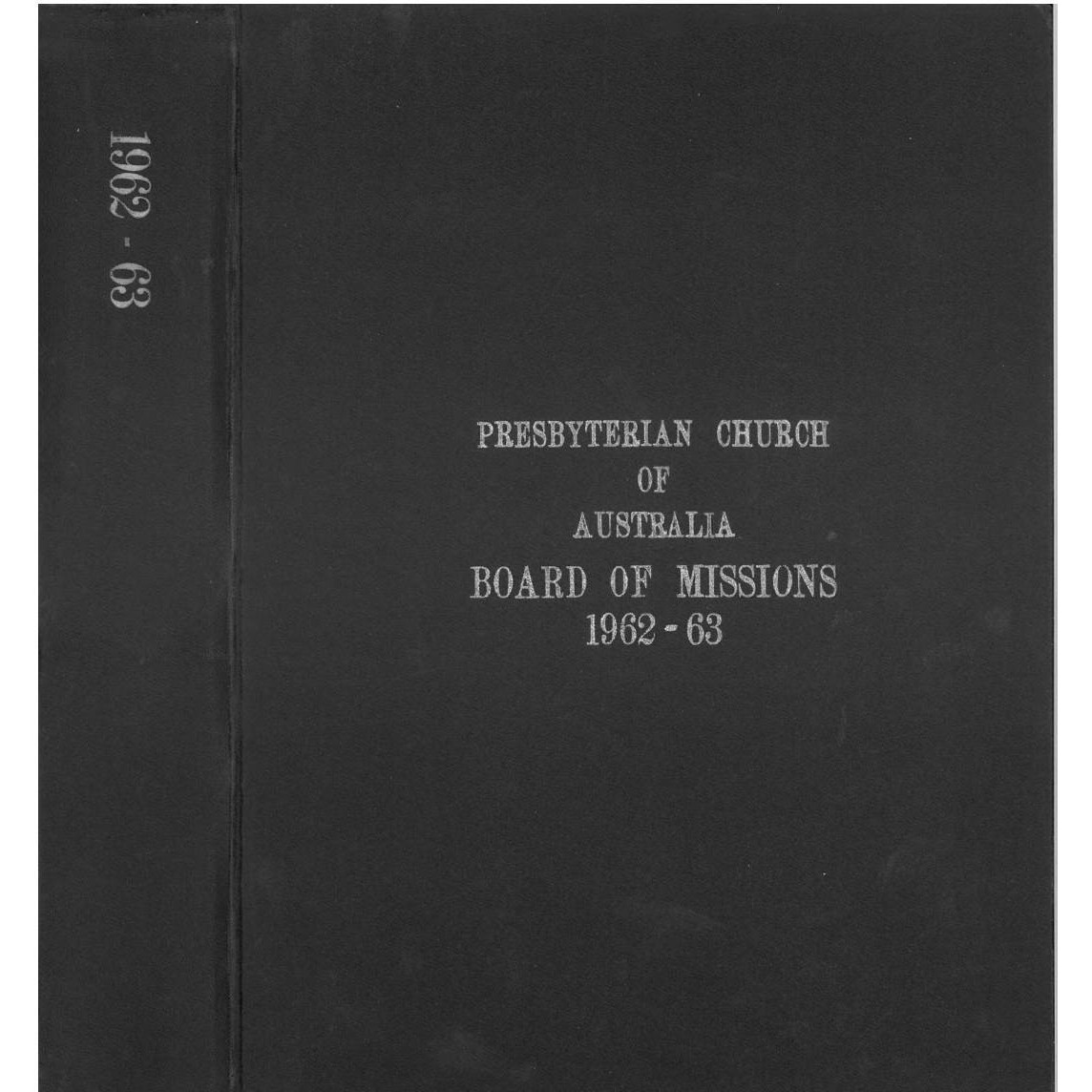 Board of Missions - Minutes