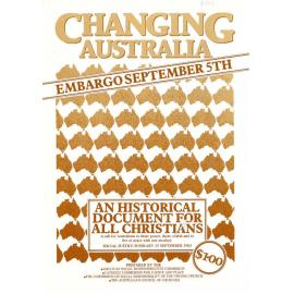 Changing Australia : Embargo September 5th
