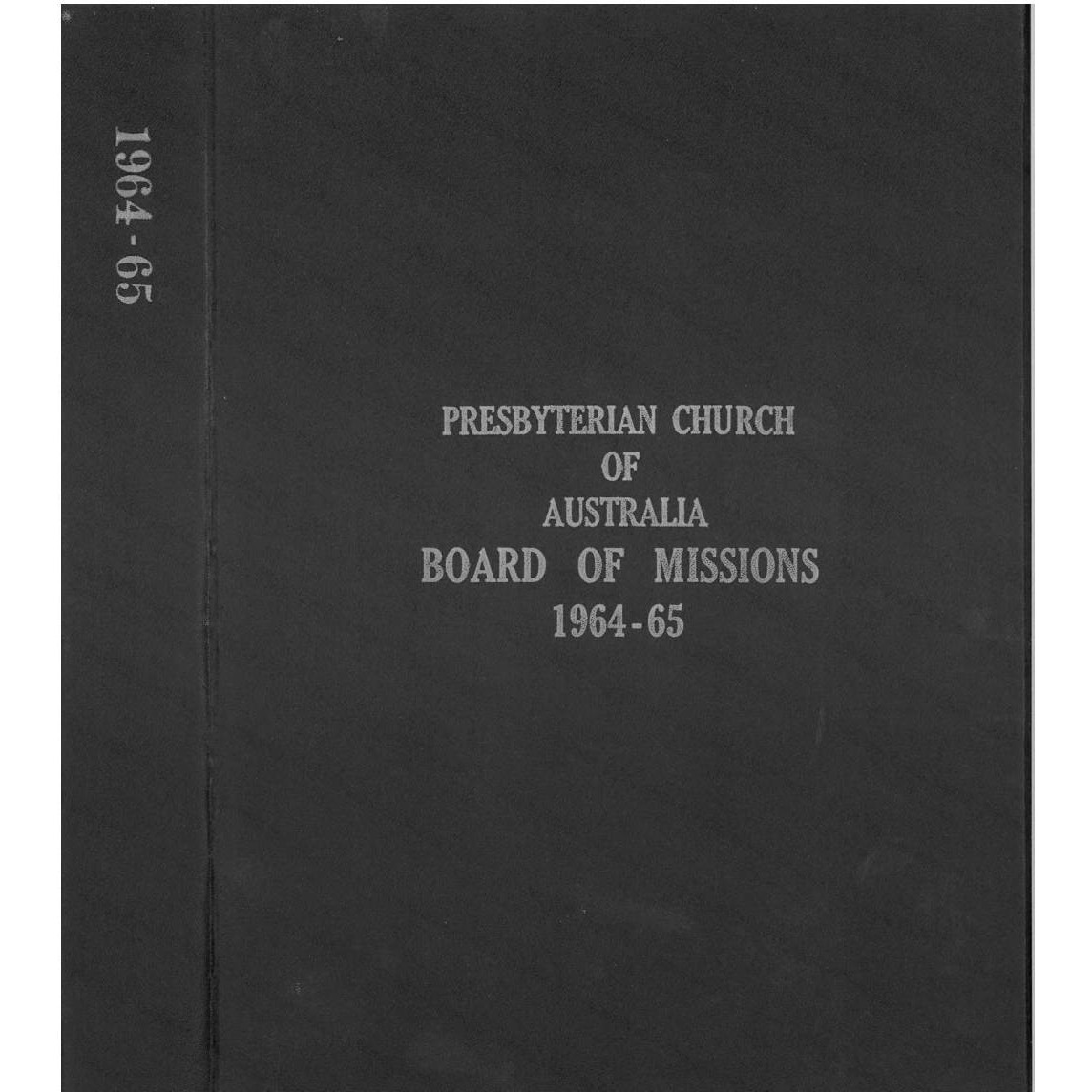 Board of Missions - Minutes