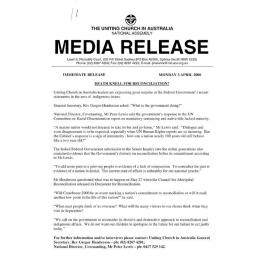 Death knell for reconciliation?