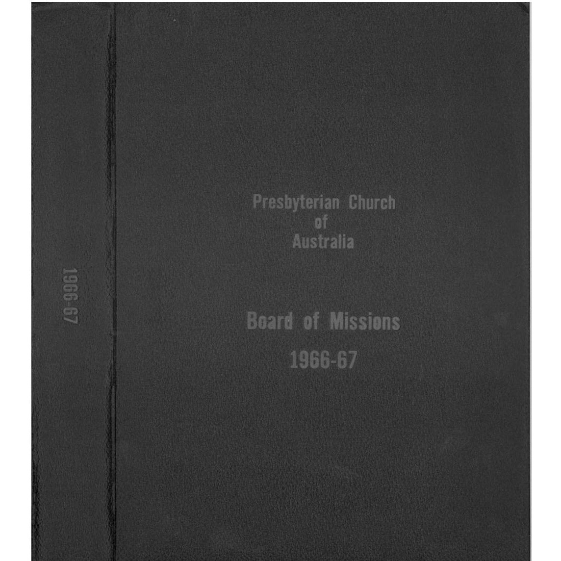 Board of Missions - Minutes