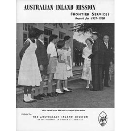 Frontier Services Report 1957-1958