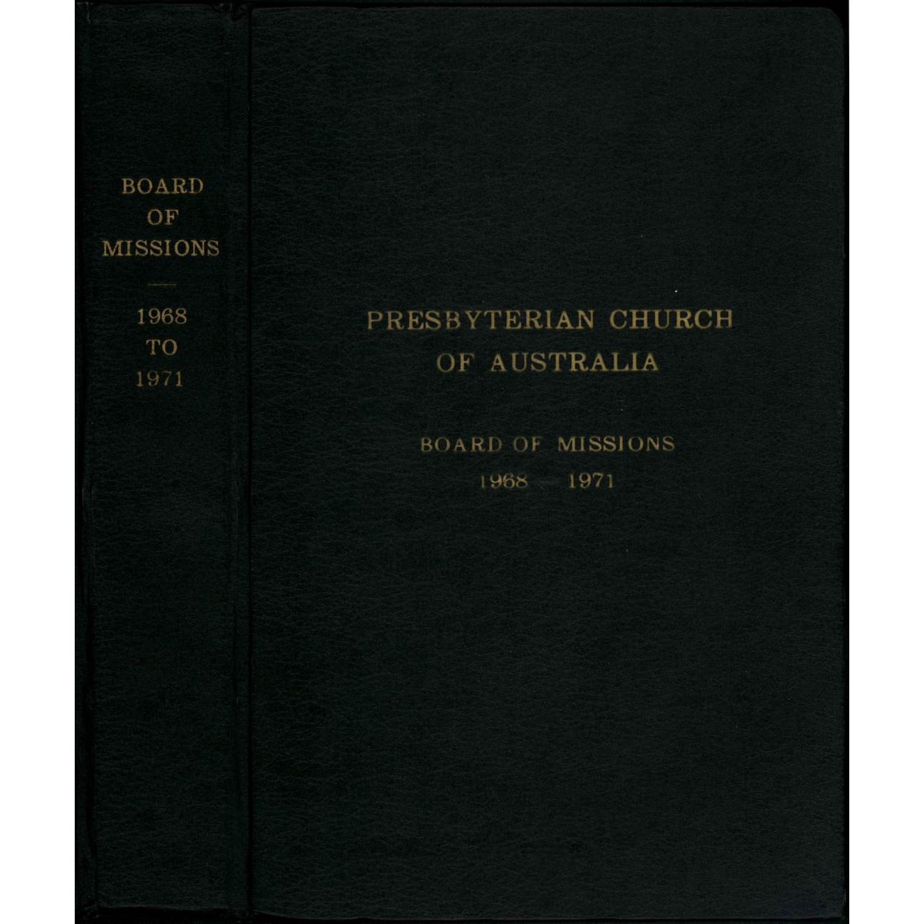 Board of Missions - Minutes