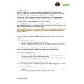 Explore Phase : Focus Groups