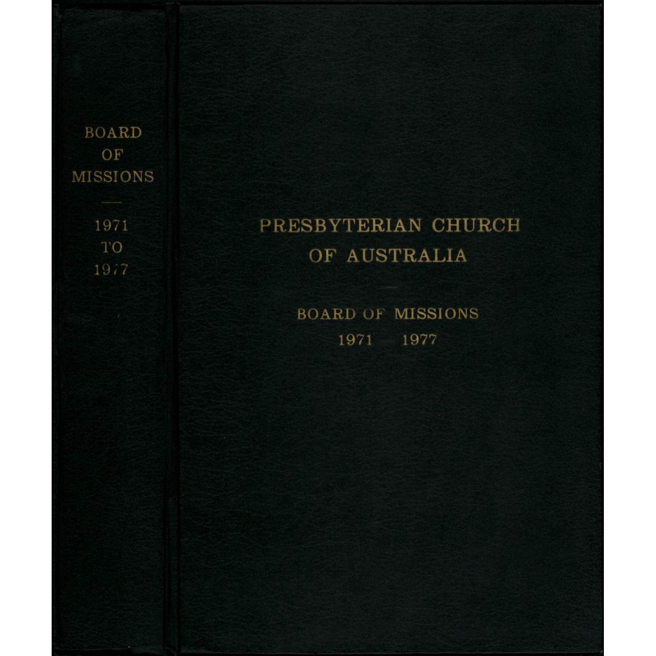 Board of Missions - Minutes