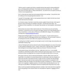 In appreciation for the bright side of the Uniting Church