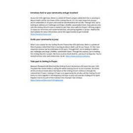 Act2 Congregational ideas