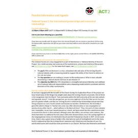 National Forum 2 : Panelist Information and Agenda July 2023