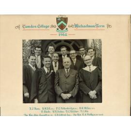 Camden College - Principal and students 1962