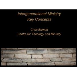 Intergenerational ministry : key concepts