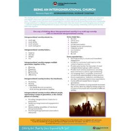 Being an Intergenerational church #7