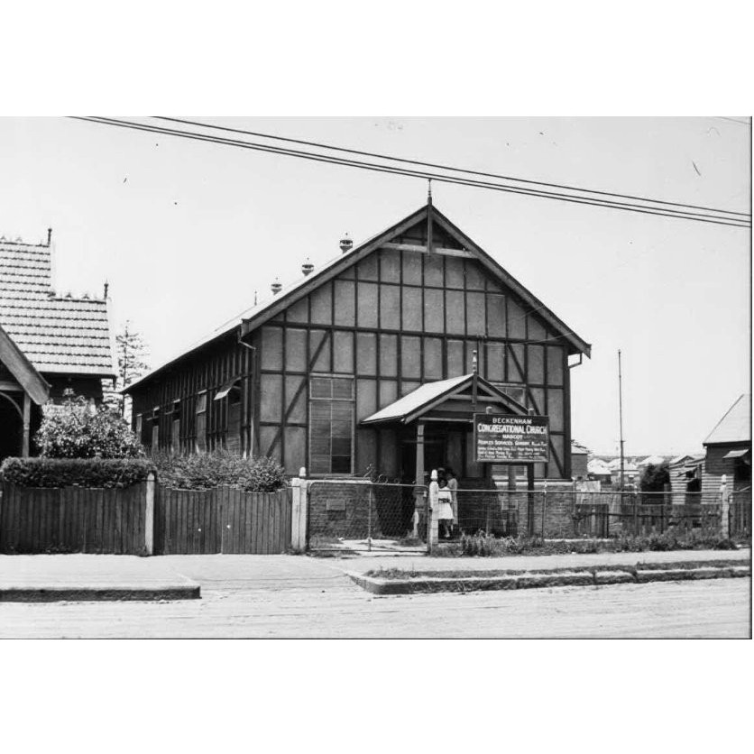 Beckenham Memorial Congregational Church - Thanksgiving Service & History 1946