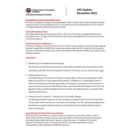 ASC Update Nov 2022