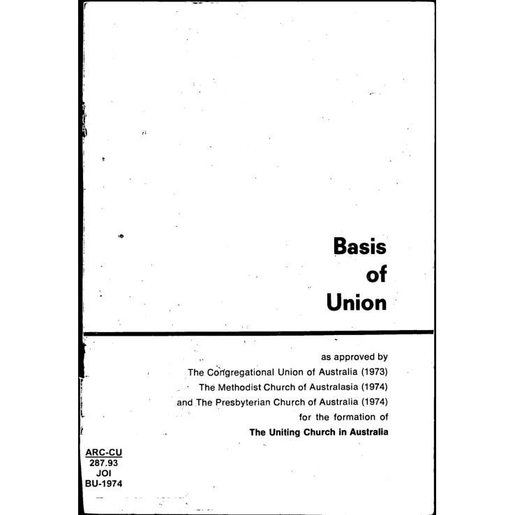 Basis of Union : 1974 edition