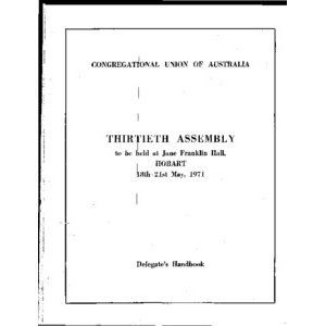 Handbook - Thirtieth Assembly