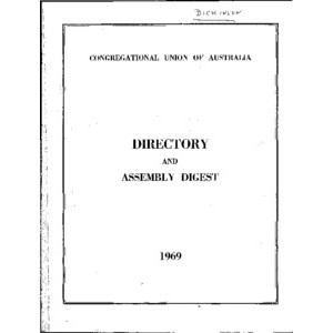 Directory & Digest - Twenty-Ninth Assembly