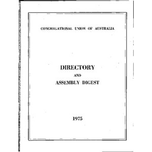 Directory & Digest - Thirty-Second Assembly