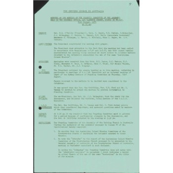 Assembly Standing Committee - Minutes - Aug 1979