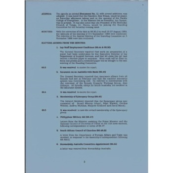 Assembly Standing Committee - Minutes - Mar 1989