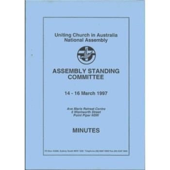 Assembly Standing Committee - Minutes - Mar 1997
