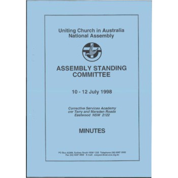 Assembly Standing Committee - Minutes - Jul 1998
