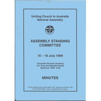 Assembly Standing Committee - Minutes - Jul 1999