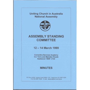 Assembly Standing Committee - Minutes - Mar 1999