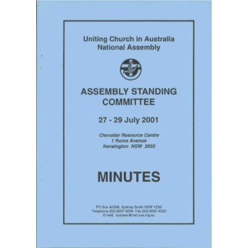 Assembly Standing Committee - Minutes - Jul 2001