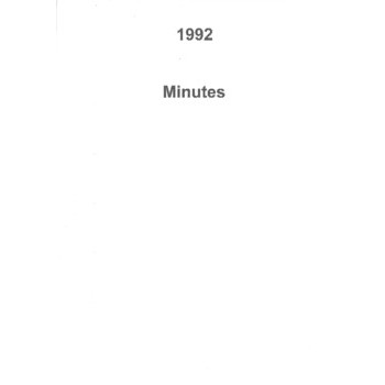 16th Annual Meeting - Minutes (NSW Synod)