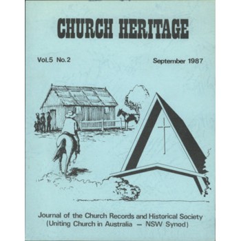 Church Heritage, Vol.5 No.2