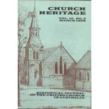 Church Heritage, Vol.10 No.3