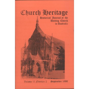 Church Heritage, Vol.11 No.2