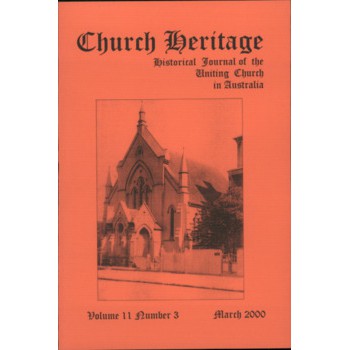Church Heritage, Vol.11 No.3