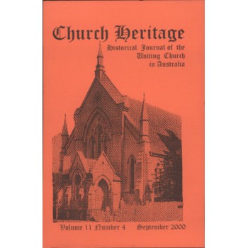 Church Heritage, Vol.11 No.4