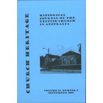 Church Heritage, Vol.14 No.2