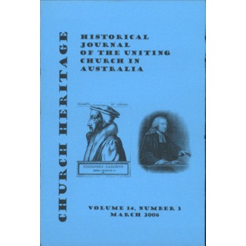 Church Heritage, Vol.14 No.3