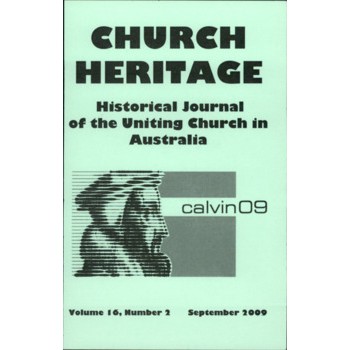 Church Heritage, Vol.16 No.2