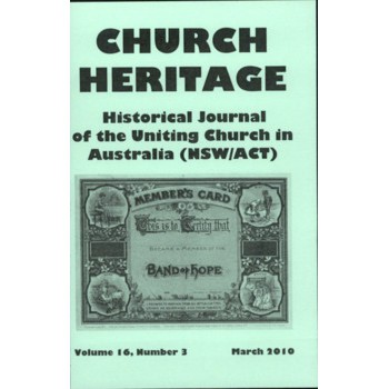 Church Heritage, Vol.16 No.3