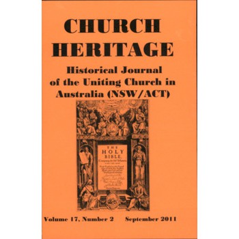 Church Heritage, Vol.17 No.2