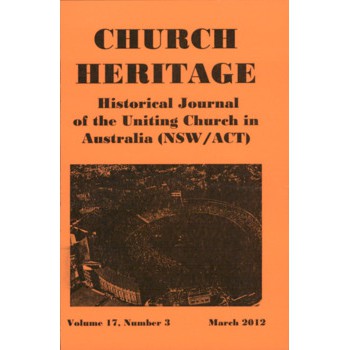 Church Heritage, Vol.17 No.3