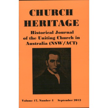 Church Heritage, Vol.17 No.4