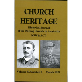 Church Heritage, Vol.19 No.1