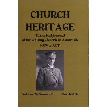 Church Heritage, Vol.19 No.3