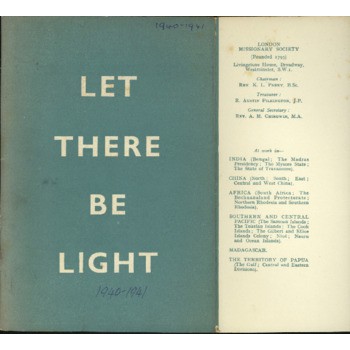 London Missionary Society (LMS). Popular Reports