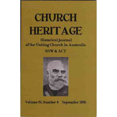 Church Heritage, Vol.19 No.4