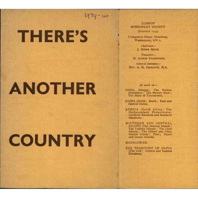 London Missionary Society (LMS). Popular Reports